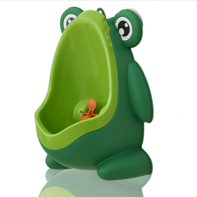 4 color baby urinal frog shape vertical wall-mounted pee convenient cute animal boy's potty urinal standing toilet boy xmas gift