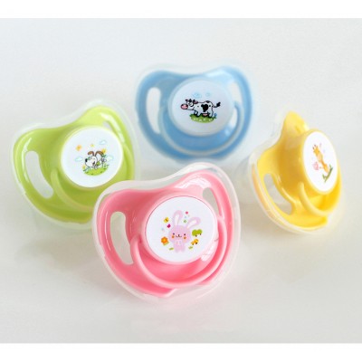 BPA Free PP food grade baby soother funny wholesale baby pacifier with cover