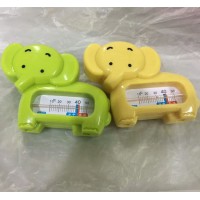 Cute elephant baby room toy smart baby bath thermometer