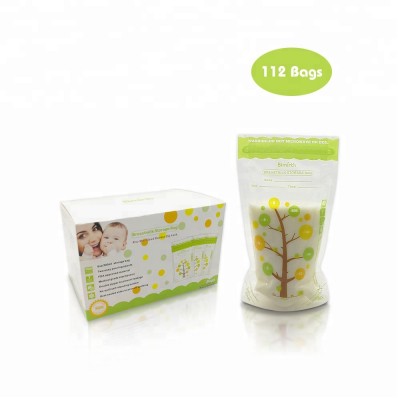 Bimirth 8OZ  235ml    bpa free   breast milk storage bags   Milk Freezer Baby Food Storage bag