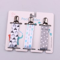 3pcs Pacifier Clips  Babies Newborn Soother Clip Chain pacifier clip leashes