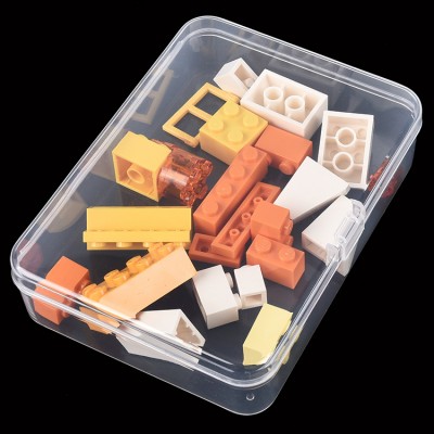 transparent PP box case nipple plastic storage box