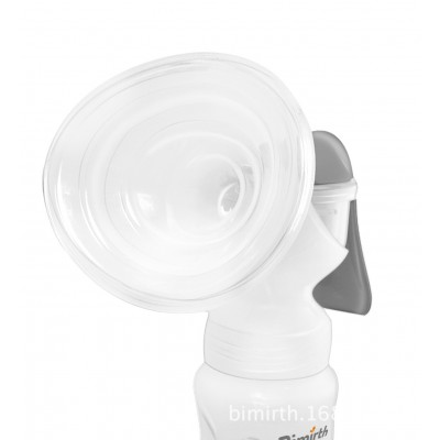 Bimirth 180 degree Rotary  180ml Pp Manual Feeding Baby Nipple Suction Breast Pumps Milk Bottle Sucking